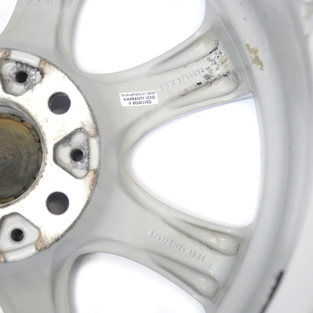 Alu Felge Alufelge 17" 8J ET:34 Sternspeiche 185 für BMW 3 er 4 E90 E91 E92 mit Teilenummer 6764623 BMW 3 er 4 E90 E91 E92 Alu Felge Alufelge 17" 8J ET:34 Sternspeiche 185 - SKU 6764623-4 - Teilenummer 6764623