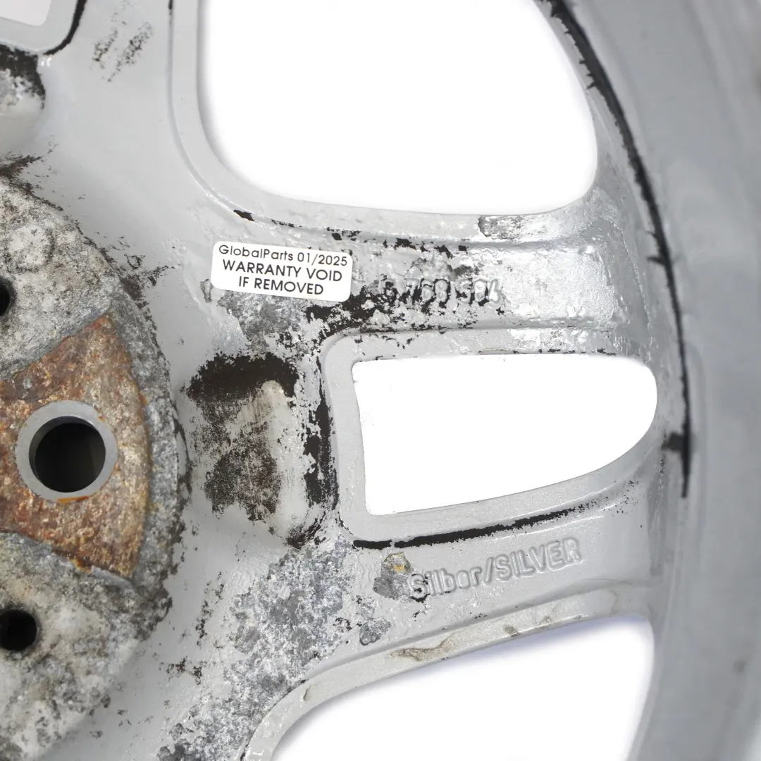 Mini Cooper One R50 R55 R56 Silver Wheel Alloy Rim 16" 6,5J ET:48 S-Winder 102 - SKU 6768584-1 - Part number 6768584
