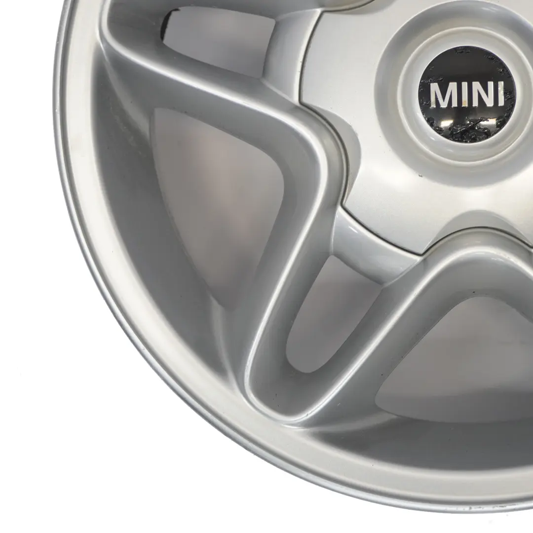 Mini Cooper One R50 R55 R56 Silver Wheel Alloy Rim 16" 6,5J ET:48 S-Winder 102 - SKU 6768584-1 - Part number 6768584