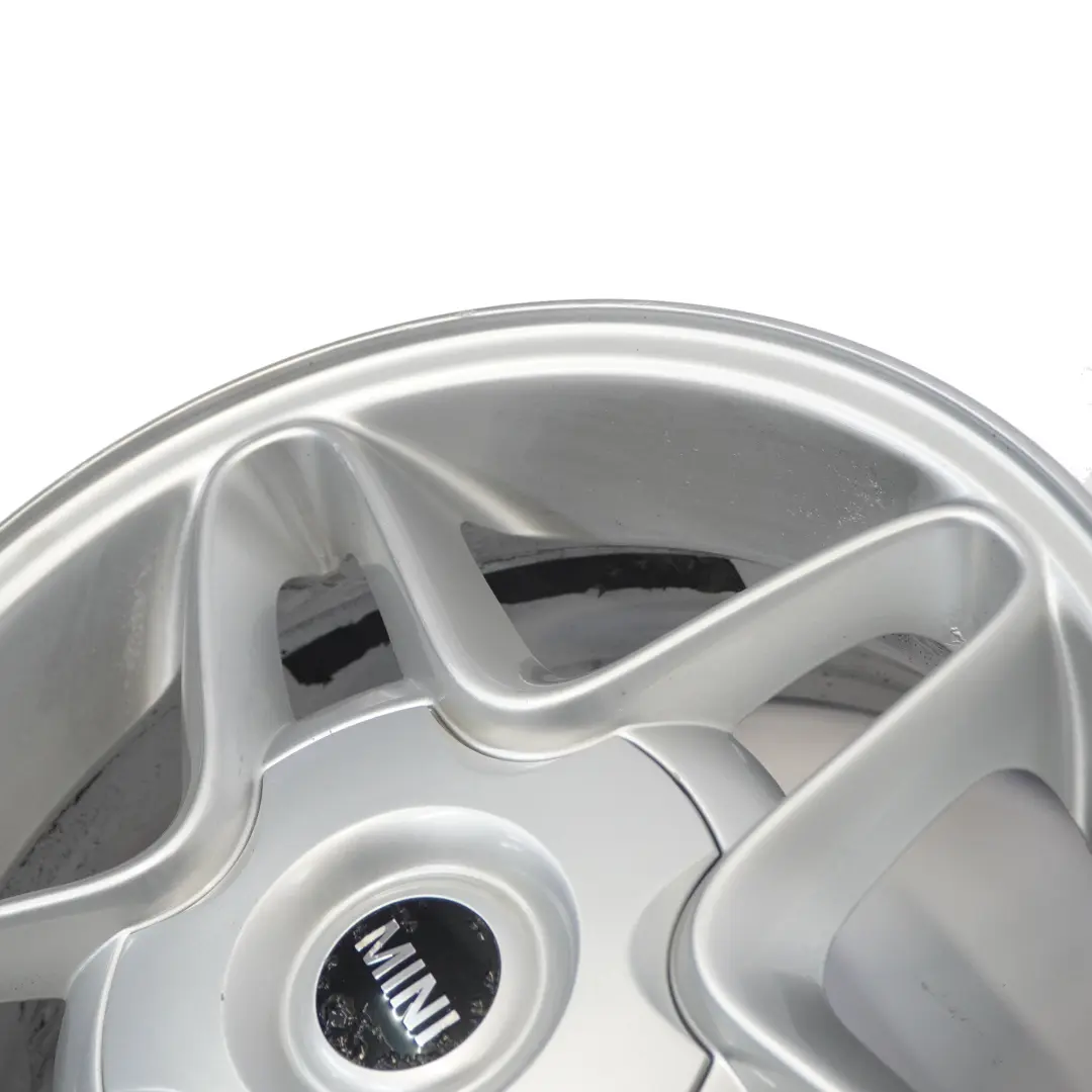 Mini Cooper One R50 R55 R56 Silver Wheel Alloy Rim 16" 6,5J ET:48 S-Winder 102 - SKU 6768584-1 - Part number 6768584