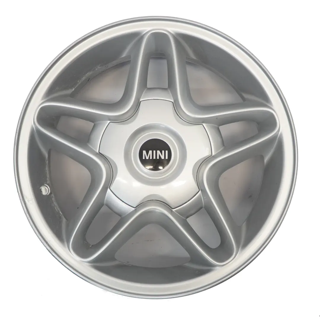 Mini R50 R55 R56 Silver Wheel Alloy Rim 16" 6,5J ET:48 S-Winder 102 - SKU 6768584-3 - Part number 6768584