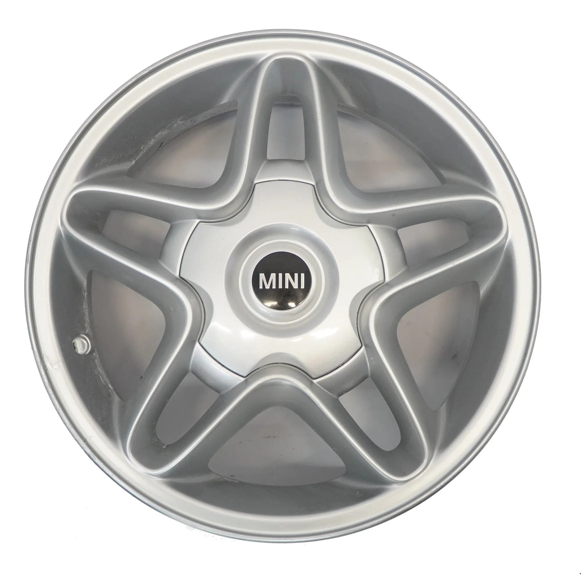 Mini R50 R55 R56 Silver Wheel Alloy Rim 16" 6,5J ET:48 S-Winder 102 6768584