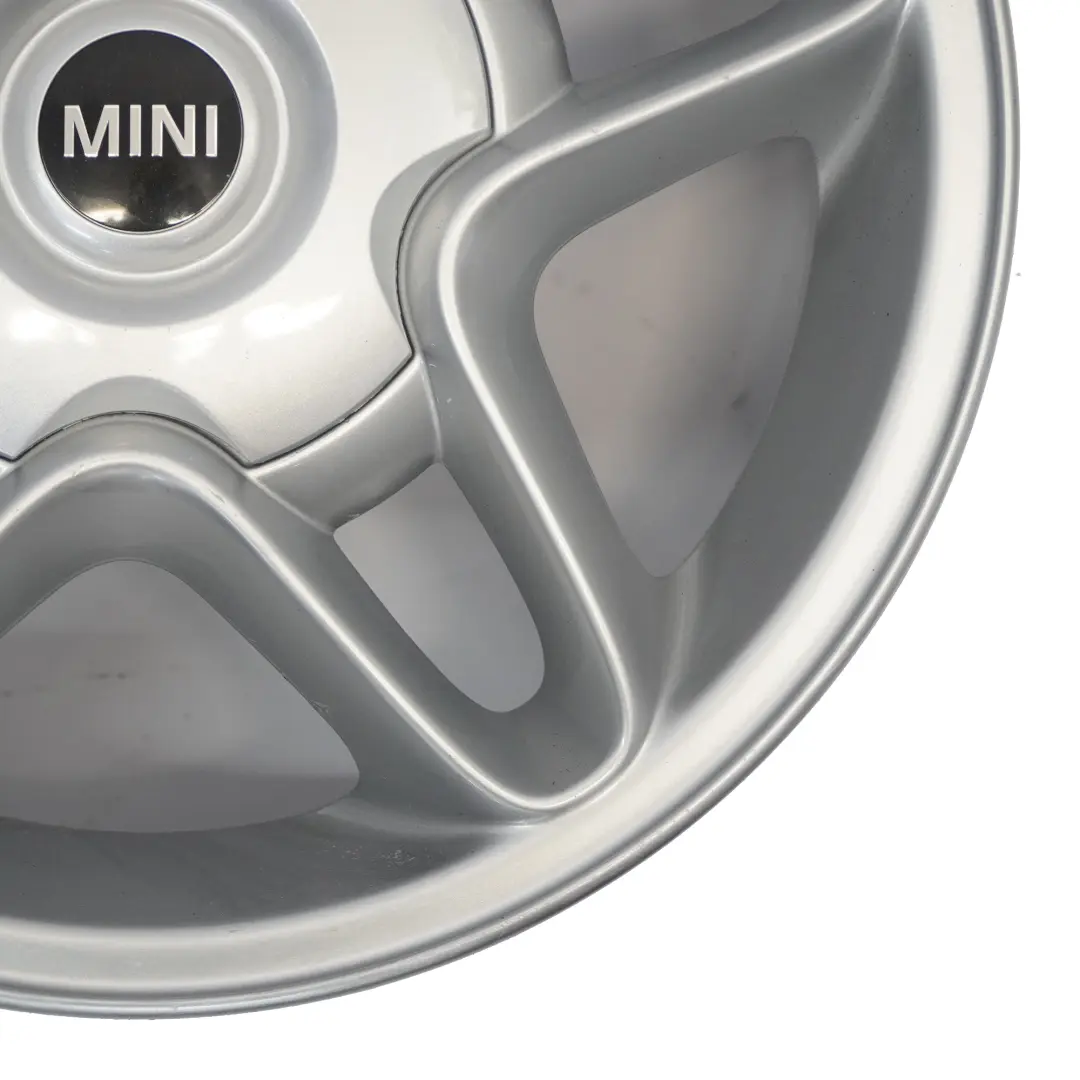Mini R50 R55 R56 Silver Wheel Alloy Rim 16" 6,5J ET:48 S-Winder 102 - SKU 6768584-3 - Part number 6768584