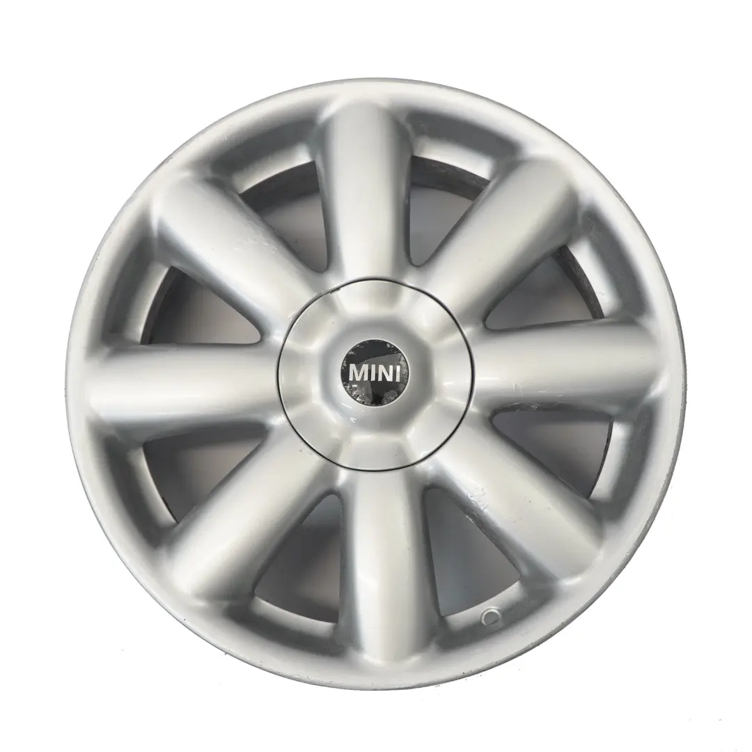 Mini Cooper One R50 R55 R56 R57 Argento Cerchio in lega 17" 7J Corona Raggi 104 - SKU 6769411-2 - Numero di parte 6769411