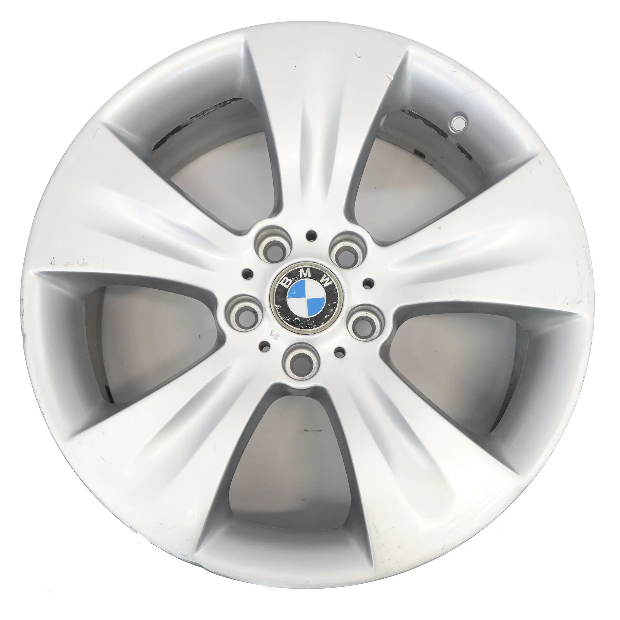 BMW X5 E70 Cerchio Posteriore In Lega 19" Stella Raggi 213 Et:48 9J 6772247
