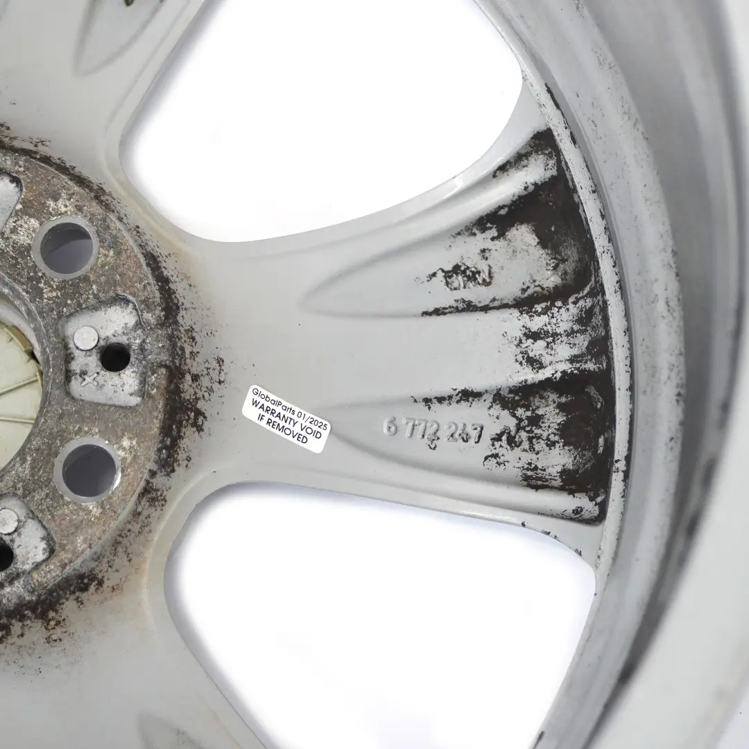 BMW E70 llanta trasera De aleacion De 19 "Star Spoke 213 ET:48 9J - SKU 6772247-3 - Número de pieza 6772247