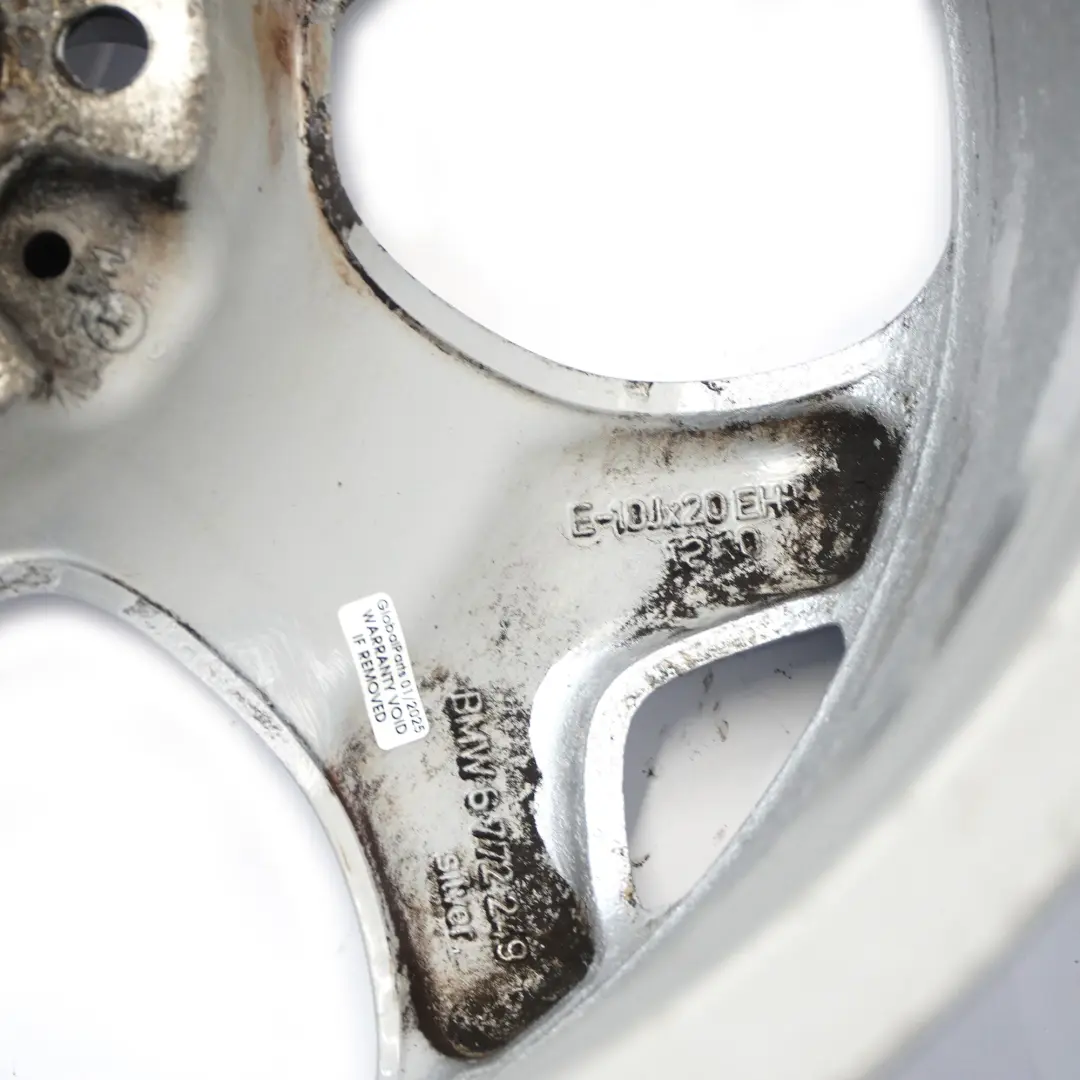Front Wheel Alloy Rim 20" Y-spoke 214 10J ET:40 BMW X5 E70 X6 E71 - SKU 6772249-2 - Part number 6772249