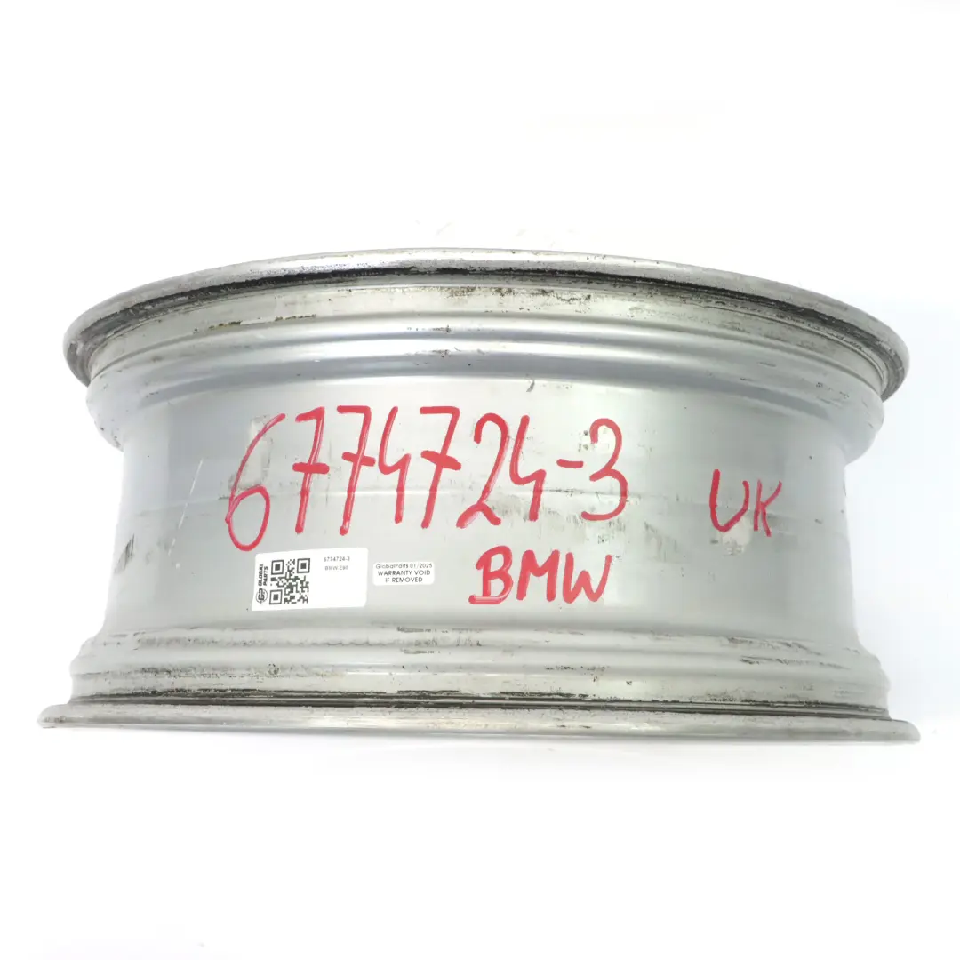 Front Silver Wheel Alloy Rim 19" 8J ET:37 Star Spoke 230 to BMW E90 E91 E92 E93 with Part number 6785002 BMW E90 E91 E92 E93 Front Silver Wheel Alloy Rim 19" 8J ET:37 Star Spoke 230 - SKU 6774724-3 - Part number 6785002
