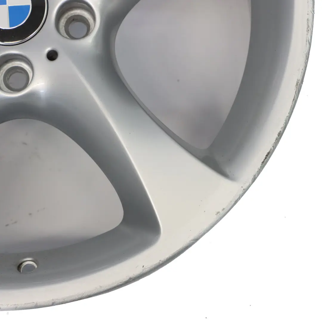 Front Silver Wheel Alloy Rim 19" 8J ET:37 Star Spoke 230 to BMW E90 E91 E92 E93 with Part number 6785002 BMW E90 E91 E92 E93 Front Silver Wheel Alloy Rim 19" 8J ET:37 Star Spoke 230 - SKU 6774724-3 - Part number 6785002