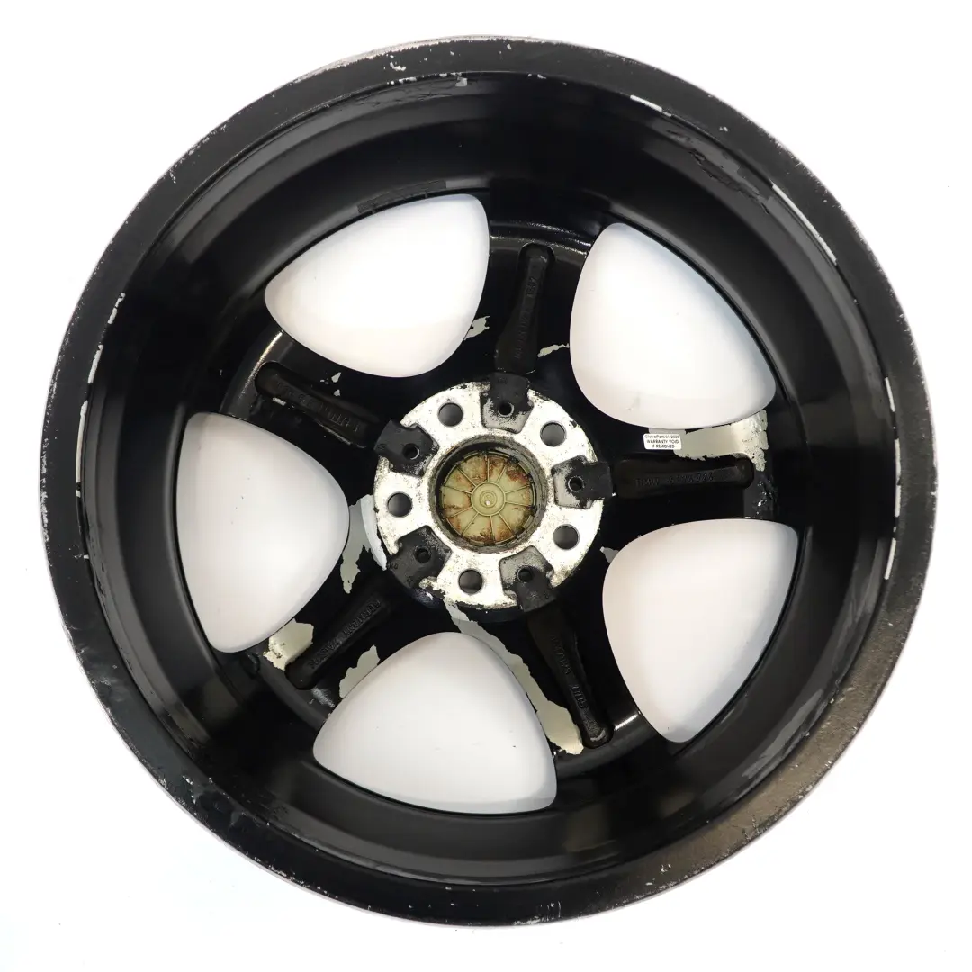 Czarna Felga Aluminiowa Przód 19" 8J ET:37 Star Spoke 230 do BMW E90 E91 E92 o numerze 6774724 BMW E90 E91 E92 Czarna Felga Aluminiowa Przód 19" 8J ET:37 Star Spoke 230 - SKU 6774724-6 - Numer Części 6774724