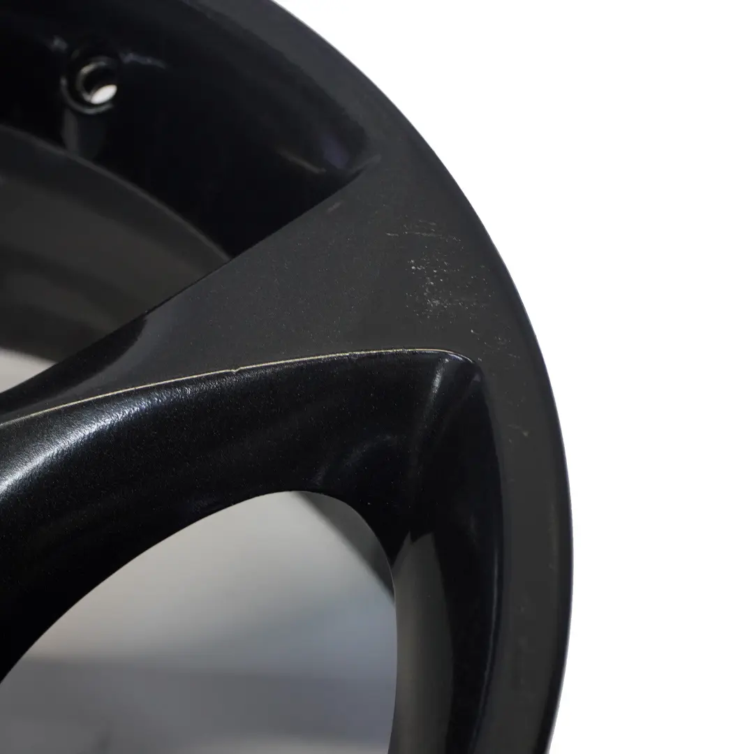 BMW E90 E91 E92 E93 Cerchio in lega anteriore nero 19" 8J ET:37 Star Spoke 230 - SKU 6774724-6 - Numero di parte 6774724