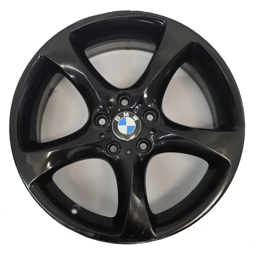 BMW E90 E91 E92 Czarna Felga Aluminiowa Przód 19" 8J ET:37 Star Spoke 230 - SKU 6774724-7 - Numer Części 6774724