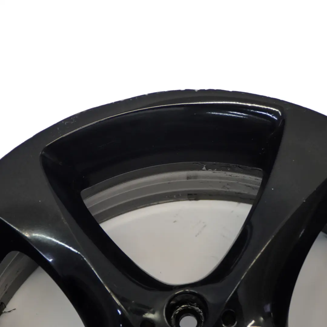 BMW E90 E91 E92 E93 Cerchio lega anteriore nero 19" 8J ET:37 Star Spoke 230 - SKU 6774724-7 - Numero di parte 6774724