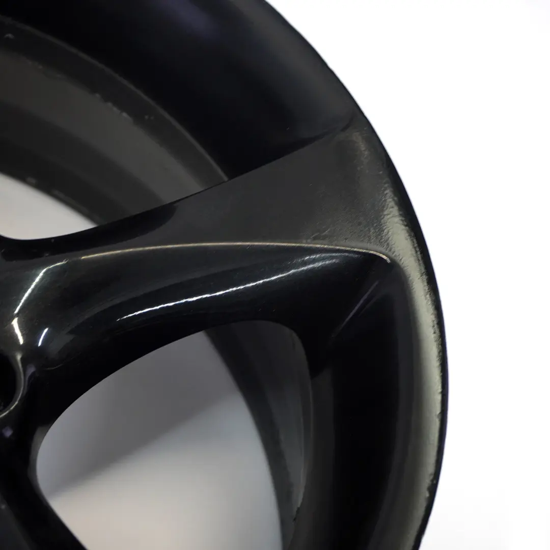 BMW E90 E91 E92 E93 Cerchio lega anteriore nero 19" 8J ET:37 Star Spoke 230 - SKU 6774724-7 - Numero di parte 6774724