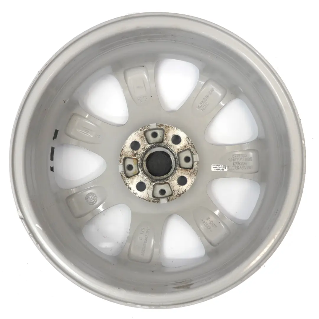 Mini Cooper One R50 R53 R55 R56 Wheel Alloy Rim 16" 6,5J ET:48 Bridge Spoke 94 - SKU 6775684-5 - Part number 6775684