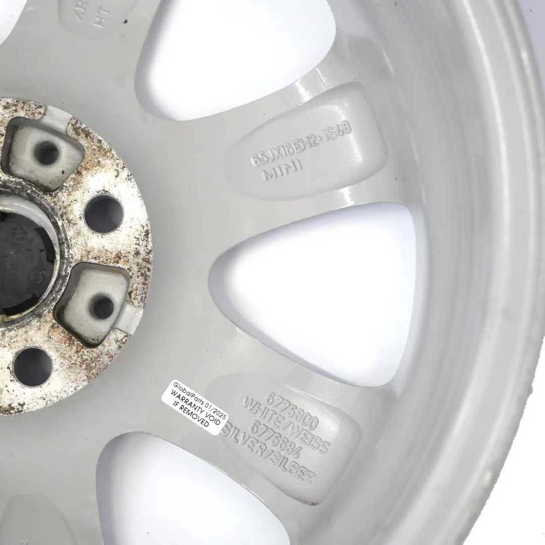 Mini Cooper One R50 R53 R55 R56 Wheel Alloy Rim 16" 6,5J ET:48 Bridge Spoke 94 - SKU 6775684-5 - Part number 6775684