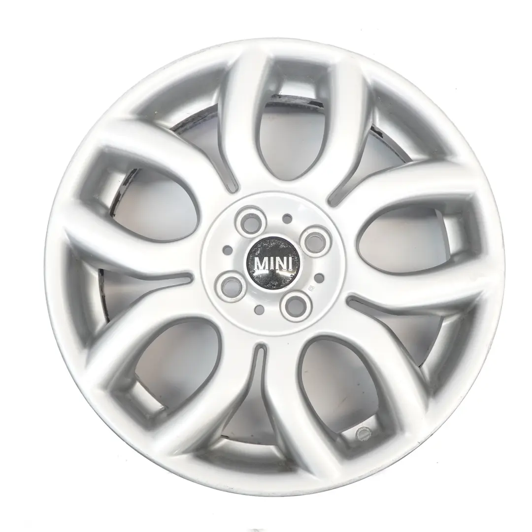 Mini Cooper One R50 R55 R56 R57 Silver Wheel Alloy Rim 17" 7J Flame Spoke 97 - SKU 6775685-8 - Part number 6775685