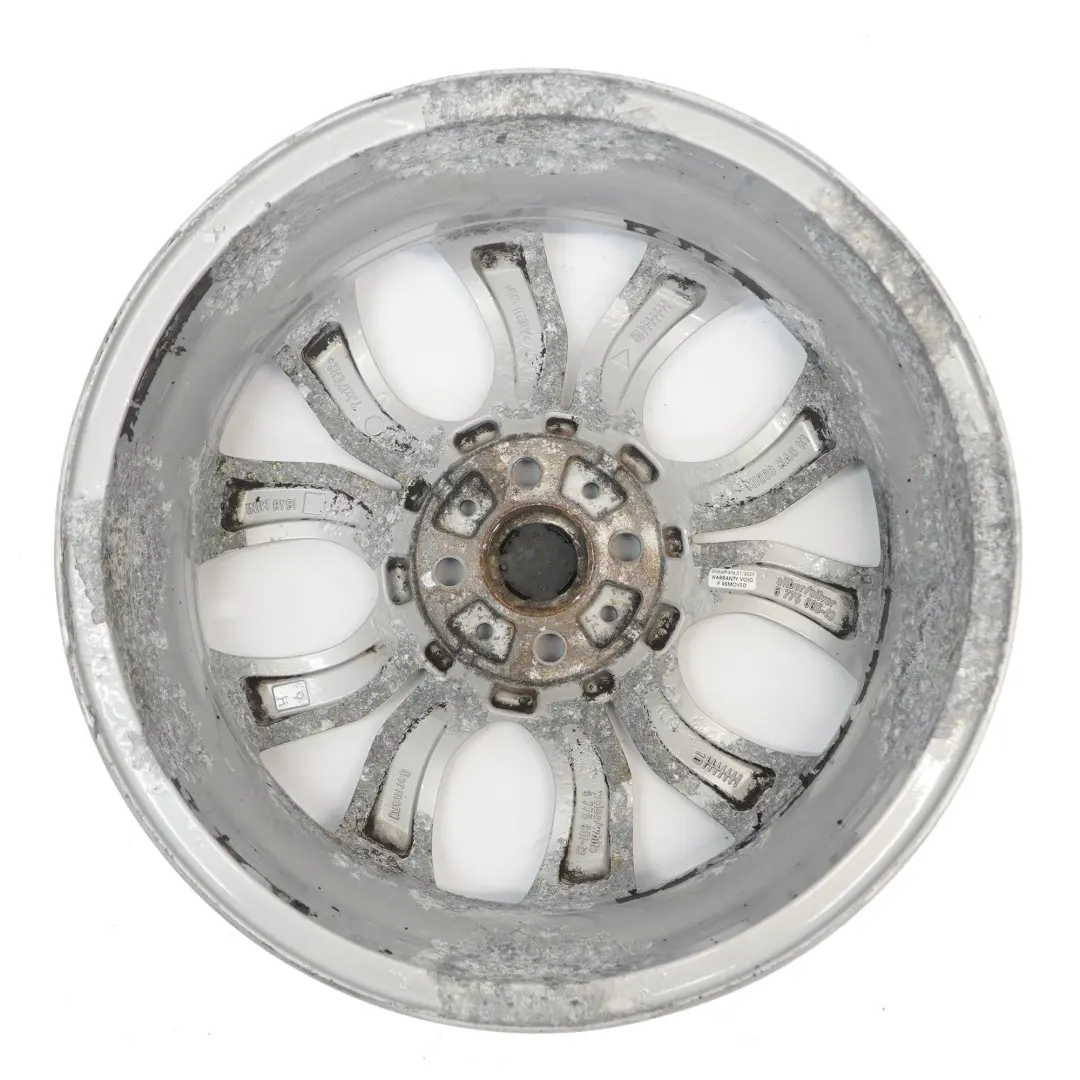 Mini Cooper One R50 R55 R56 R57 Silver Wheel Alloy Rim 17" 7J Flame Spoke 97 - SKU 6775685-8 - Part number 6775685