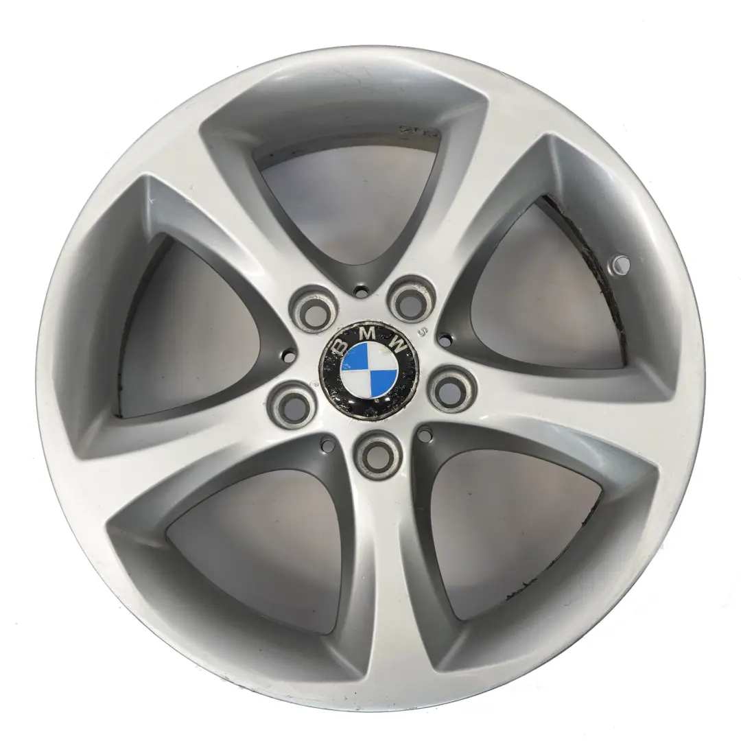 BMW E81 E82 E87 E88 Silver Wheel Alloy Rim 17" 7J Start Spoke 256 ET:47 - SKU 6778219-13 - Part number 6778219