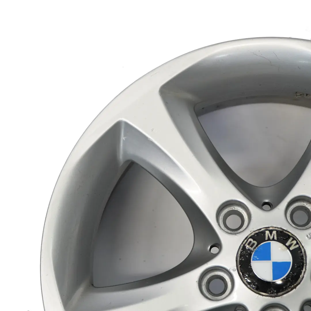 BMW E81 E82 E87 E88 Silver Wheel Alloy Rim 17" 7J Start Spoke 256 ET:47 - SKU 6778219-13 - Part number 6778219