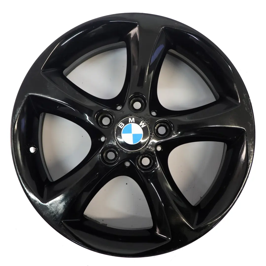 Alloy Rim 17" Start Spoke 256 ET:47 7J BMW 1 Series E81 E87 Black Wheel - SKU 6778219-6 - Part number 6778219