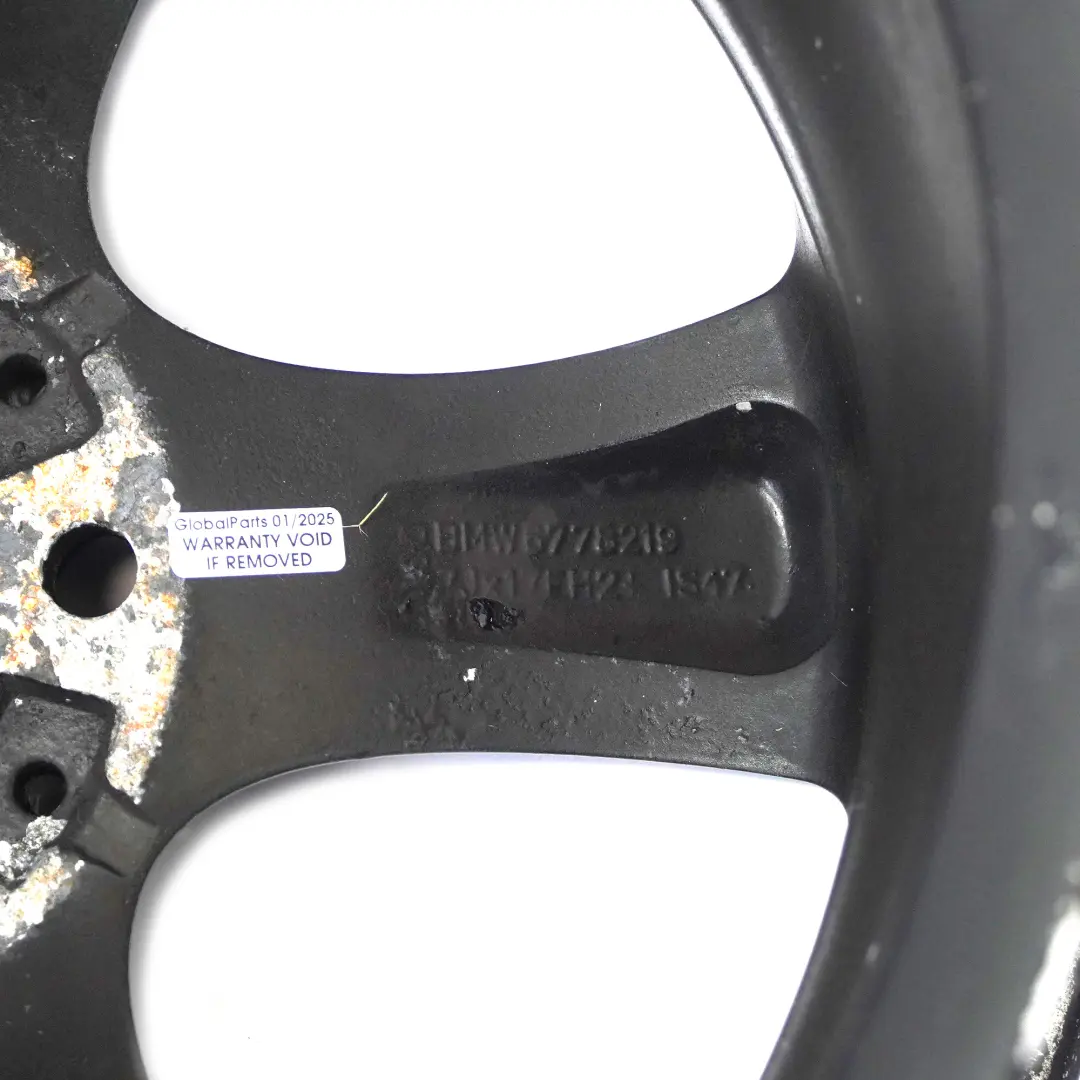 Alloy Rim 17" Start Spoke 256 7J ET:47 to BMW E81 E82 E87 E88 Black Wheel with Part number 6778219 BMW E81 E82 E87 E88 Black Wheel Alloy Rim 17" Start Spoke 256 7J ET:47 - SKU 6778219-8 - Part number 6778219