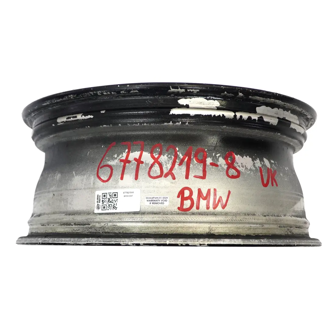 Alloy Rim 17" Start Spoke 256 7J ET:47 to BMW E81 E82 E87 E88 Black Wheel with Part number 6778219 BMW E81 E82 E87 E88 Black Wheel Alloy Rim 17" Start Spoke 256 7J ET:47 - SKU 6778219-8 - Part number 6778219