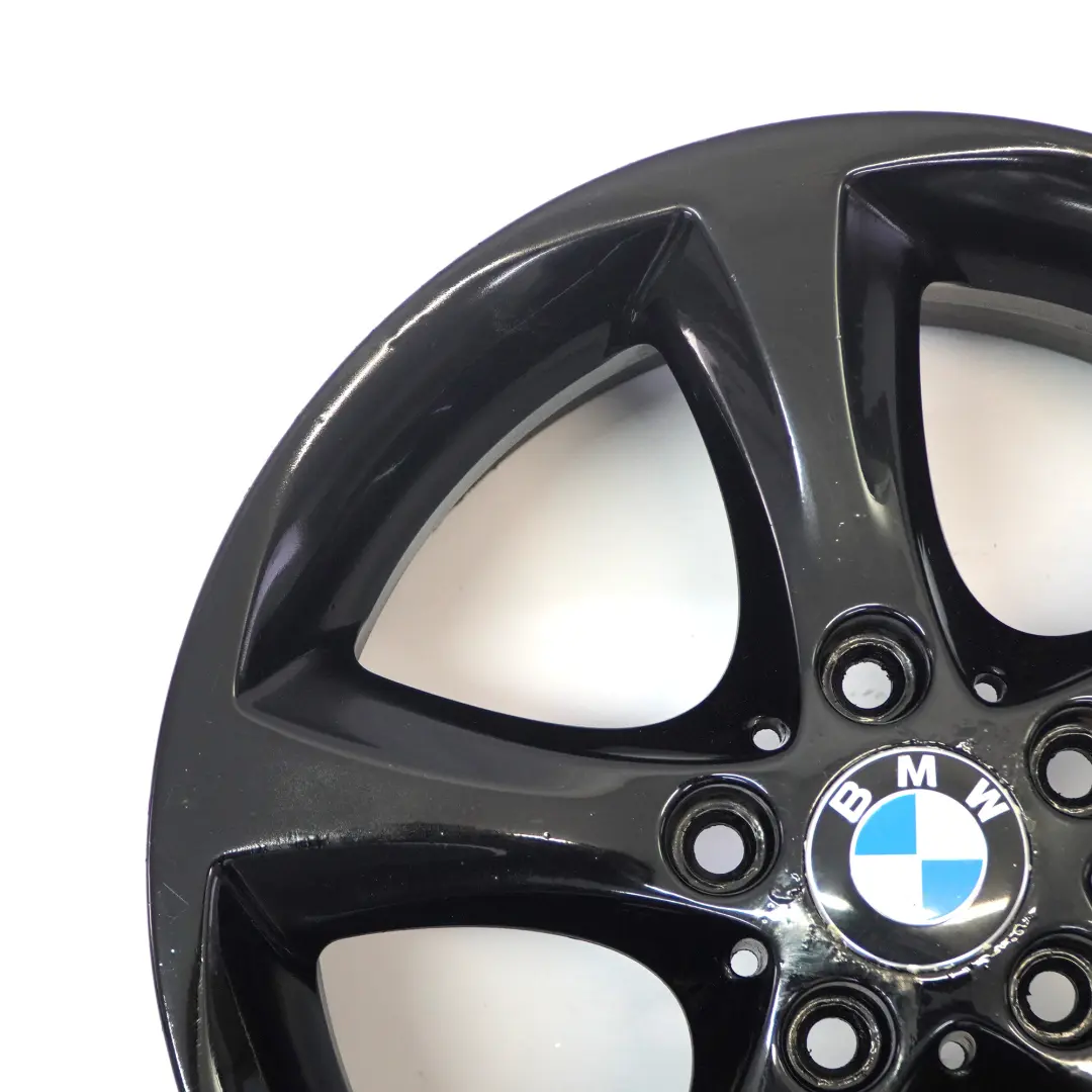 Alloy Rim 17" Start Spoke 256 7J ET:47 to BMW E81 E82 E87 E88 Black Wheel with Part number 6778219 BMW E81 E82 E87 E88 Black Wheel Alloy Rim 17" Start Spoke 256 7J ET:47 - SKU 6778219-8 - Part number 6778219