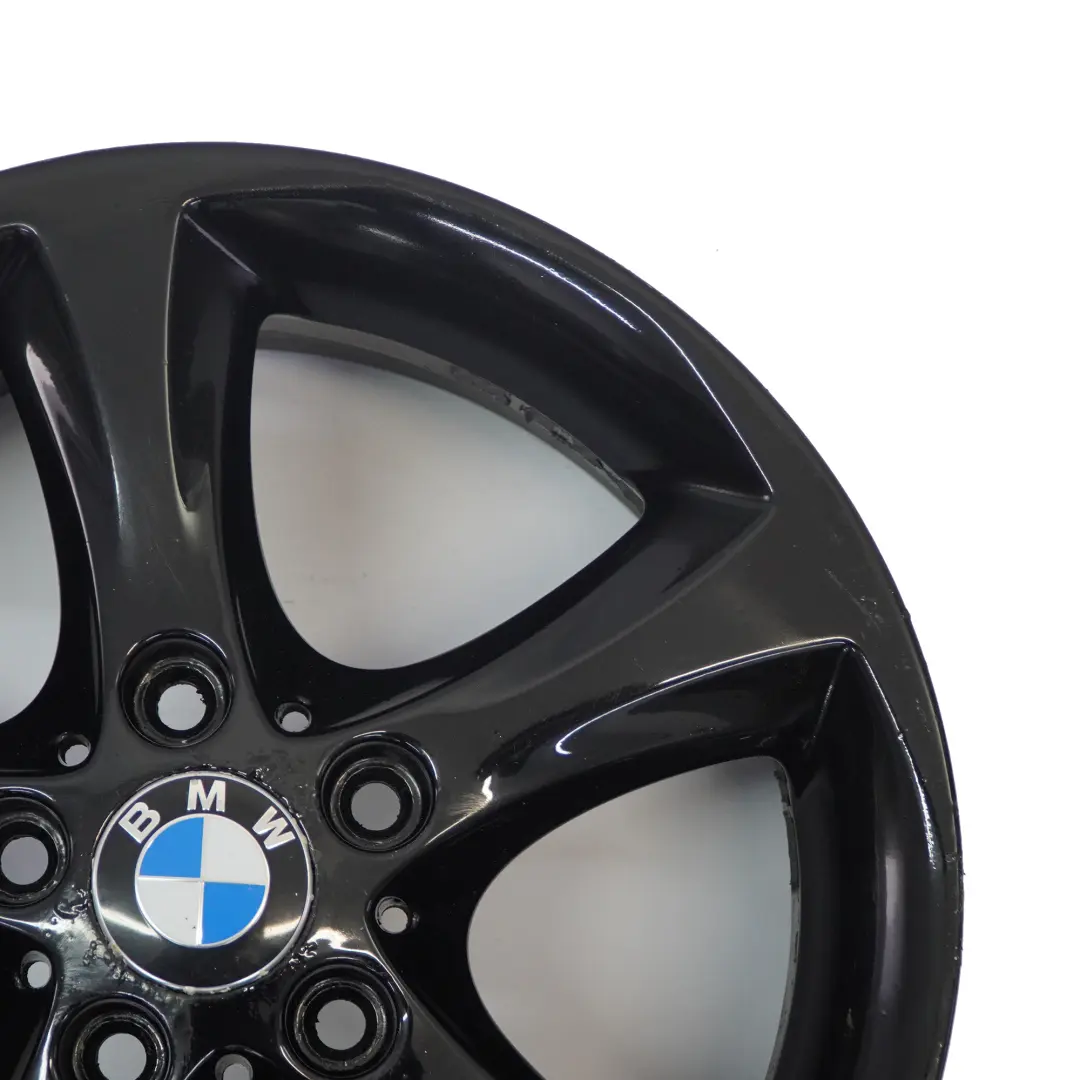 BMW E81 E82 E87 E88 Black Wheel Alloy Rim 17" Start Spoke 256 7J ET:47 - SKU 6778219-8 - Part number 6778219