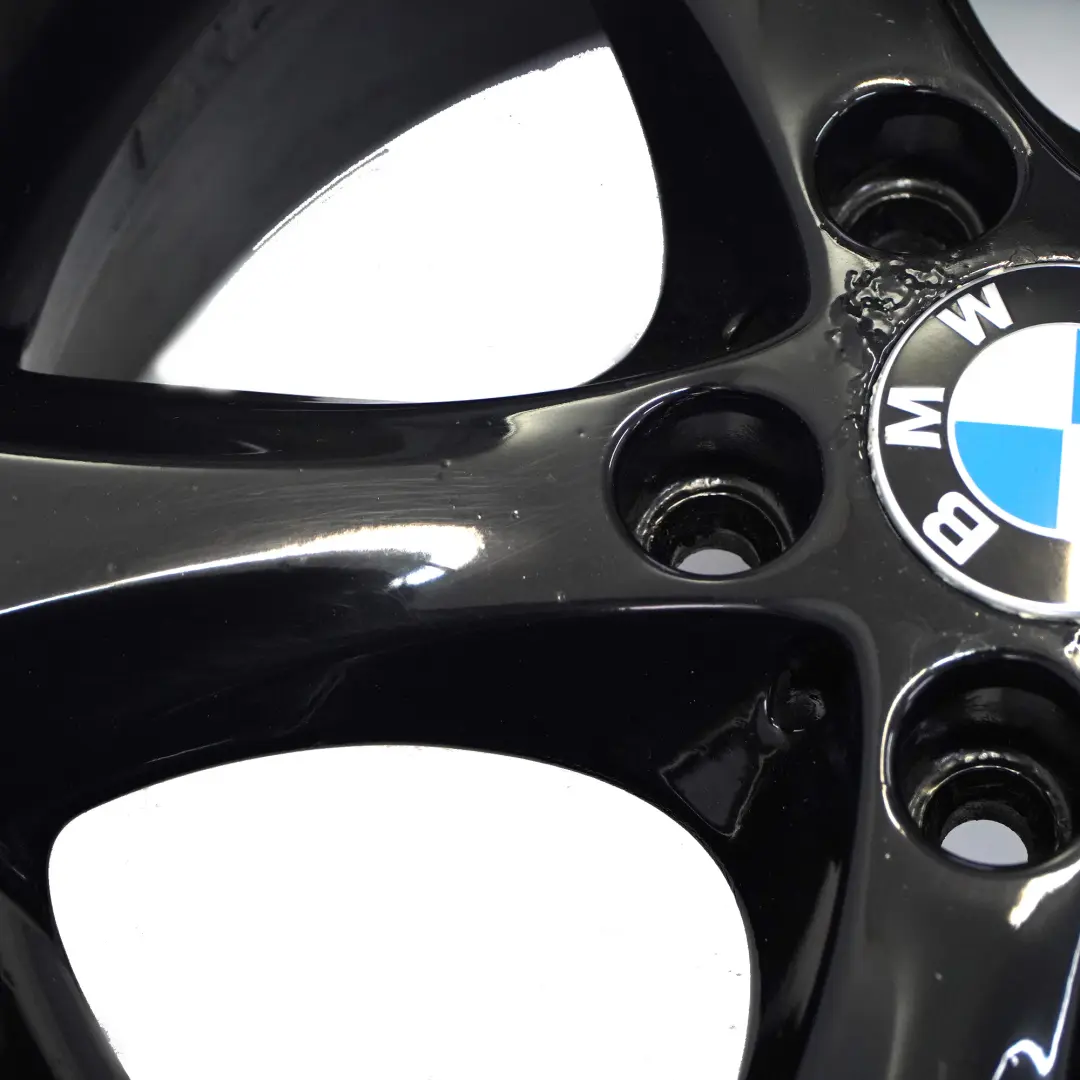 BMW E81 E82 E87 E88 Black Wheel Alloy Rim 17" Start Spoke 256 7J ET:47 - SKU 6778219-8 - Part number 6778219