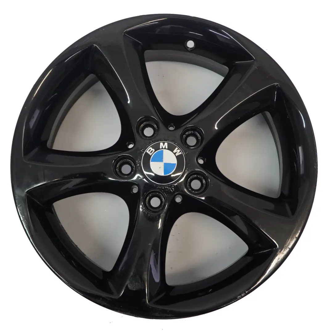 BMW E81 E87 Black Wheel Alloy Rim 17" Start Spoke 256 ET:47 7J - SKU 6778219-9 - Part number 6778219
