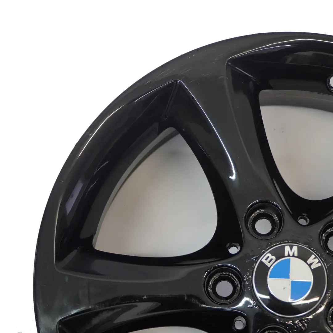 Alloy Rim 17" Start Spoke 256 ET:47 7J to BMW E81 E87 Black Wheel with Part number 6778219 BMW E81 E87 Black Wheel Alloy Rim 17" Start Spoke 256 ET:47 7J - SKU 6778219-9 - Part number 6778219