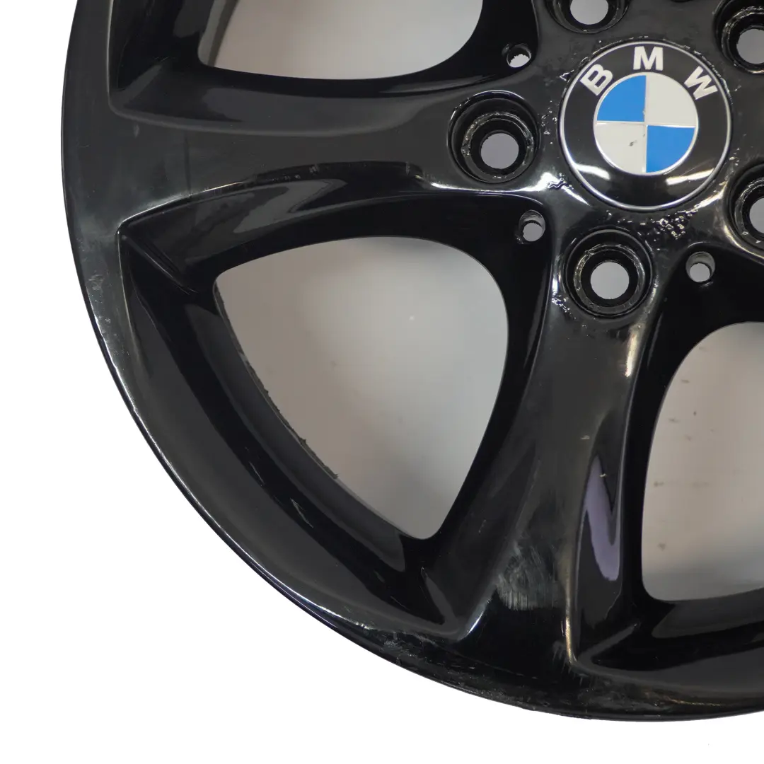 BMW E81 E87 Black Wheel Alloy Rim 17" Start Spoke 256 ET:47 7J - SKU 6778219-9 - Part number 6778219