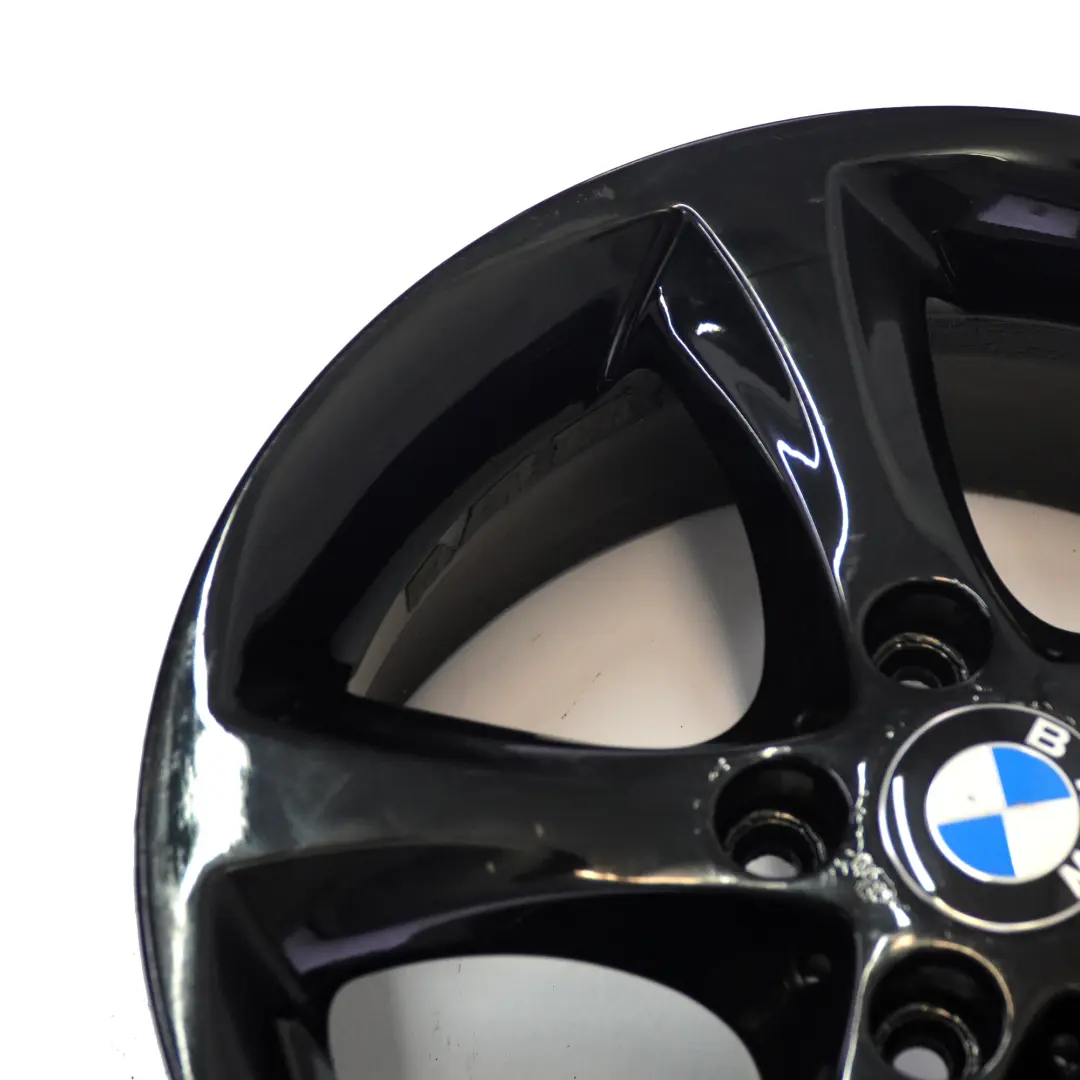 BMW E81 E87 Black Wheel Alloy Rim 17" Start Spoke 256 ET:47 7J - SKU 6778219-9 - Part number 6778219