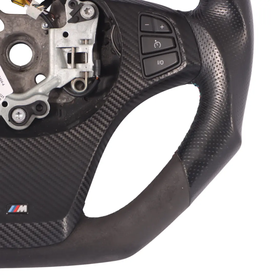 Leather Alcantara Sport Steering Wheel M-tricoloured to BMW X3 E83 X5 E53 Black with Part number 6778404 BMW X3 E83 X5 E53 Black Leather Alcantara Sport Steering Wheel M-tricoloured - SKU 6778404-4 - Part number 6778404