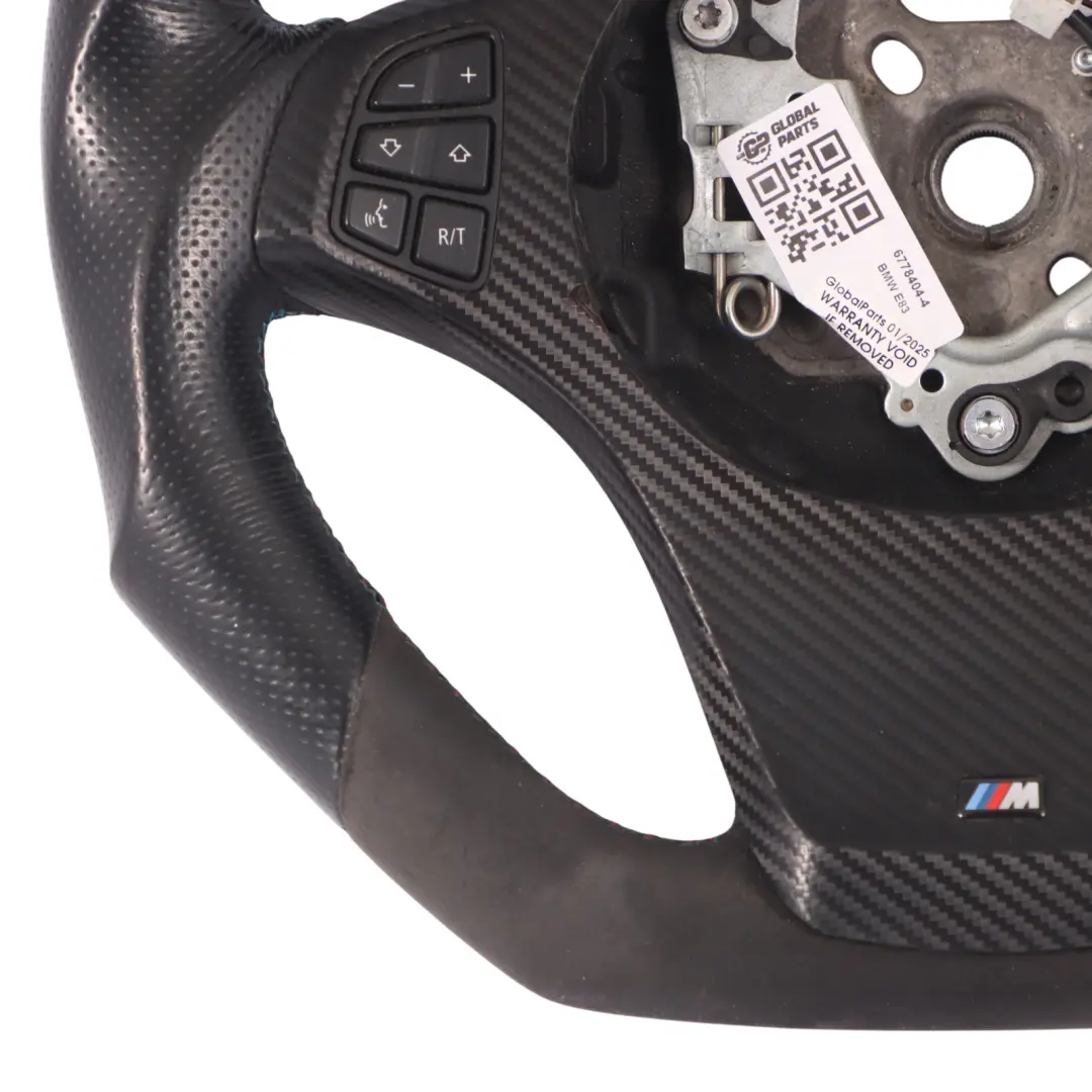 BMW X3 E83 X5 E53 Volant Sport en Cuir Noir Alcantara M-tricoloured - SKU 6778404-4 - Numéro de pièce 6778404