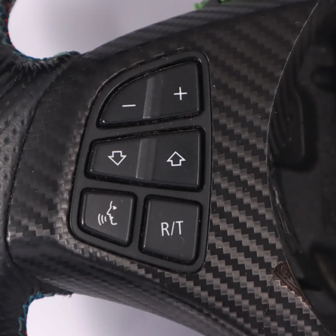 BMW X3 E83 X5 E53 Volante Sportivo in Pelle Nera Alcantara M-tricolore - SKU 6778404-4 - Numero di parte 6778404