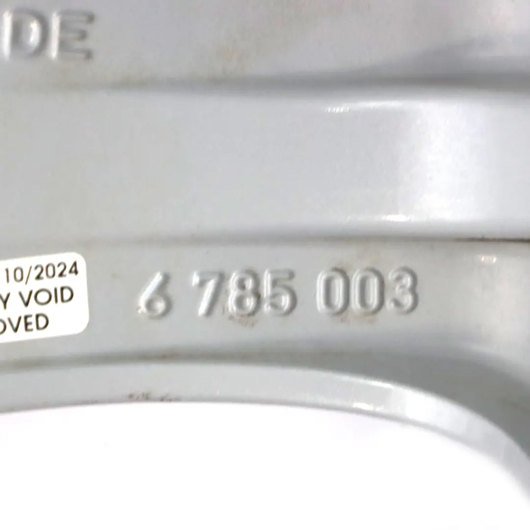 Alloy Rim 19" Star Spoke 230 9J ET:39 6779659 to BMW E90 E91 E92 E93 Rear Wheel with Part number 6785003 BMW E90 E91 E92 E93 Rear Wheel Alloy Rim 19" Star Spoke 230 9J ET:39 6779659 - SKU 6779659-3 - Part number 6785003