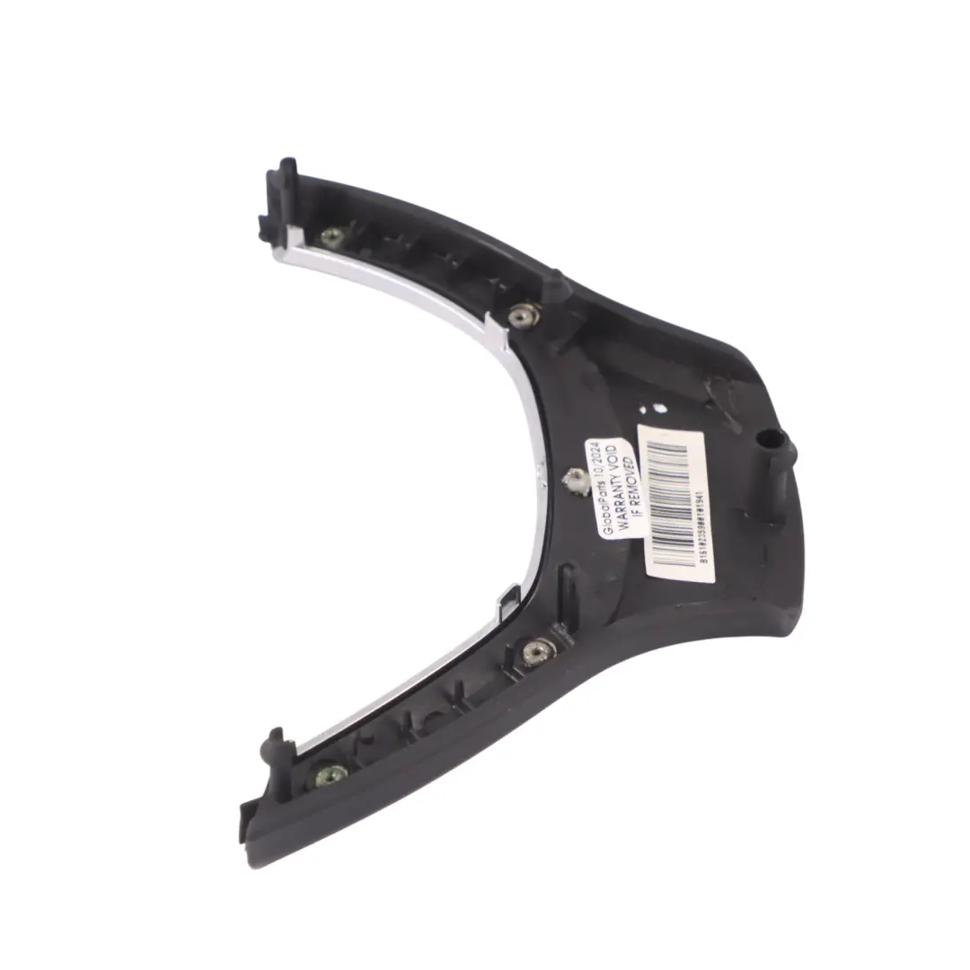 Steering Wheel Cover Trim Panel Black to BMW F01 F07 F10 F11 Sport with Part number 6787441 BMW F01 F07 F10 F11 Sport Steering Wheel Cover Trim Panel Black - SKU 6787441 - Part number 6787441