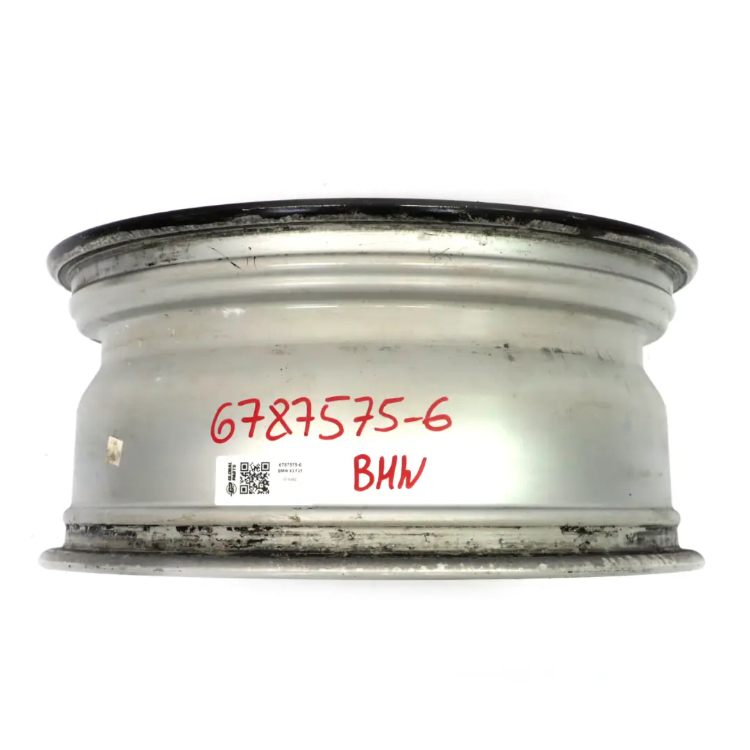 BMW X3 F25 X4 F26 Felga Aluminiowa Czarny Mat 17" 304 7,5J ET:32 - SKU 6787575-6 - Numer Części 6787575