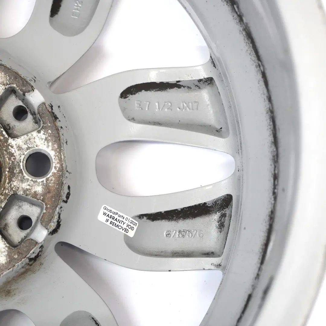 Silber Alu Felge Alufelge 17" Y-Speiche 305 7,5J ET:33 für BMW X3 F25 X4 F26 mit Teilenummer 6787576 BMW X3 F25 X4 F26 Silber Alu Felge Alufelge 17" Y-Speiche 305 7,5J ET:33 - SKU 6787576-1 - Teilenummer 6787576