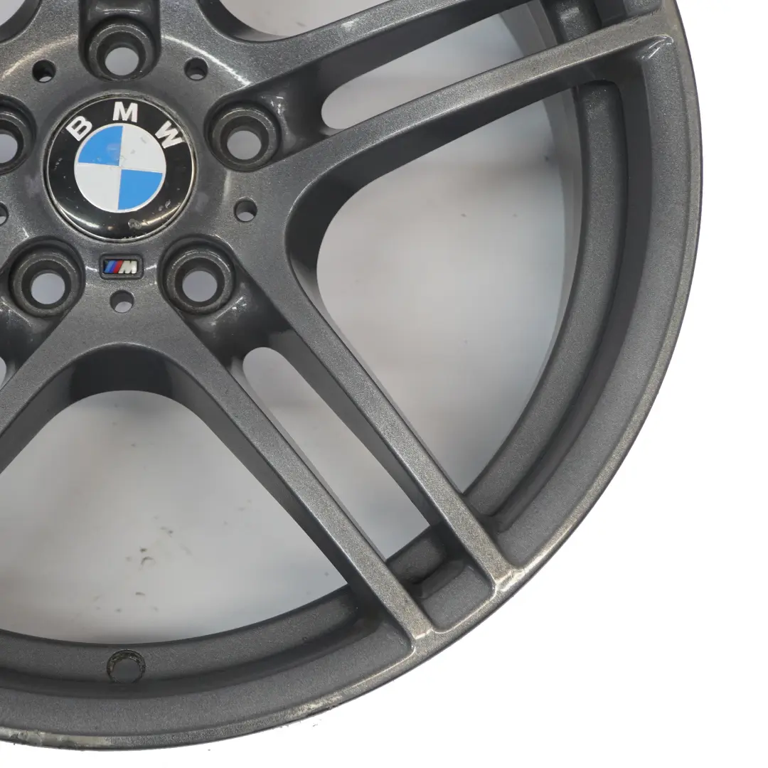 BMW E90 E92 Grey Front Wheel Alloy Rim 19" M Double Spoke 313 8J ET:37 - SKU 6787647-6 - Part number 6787647