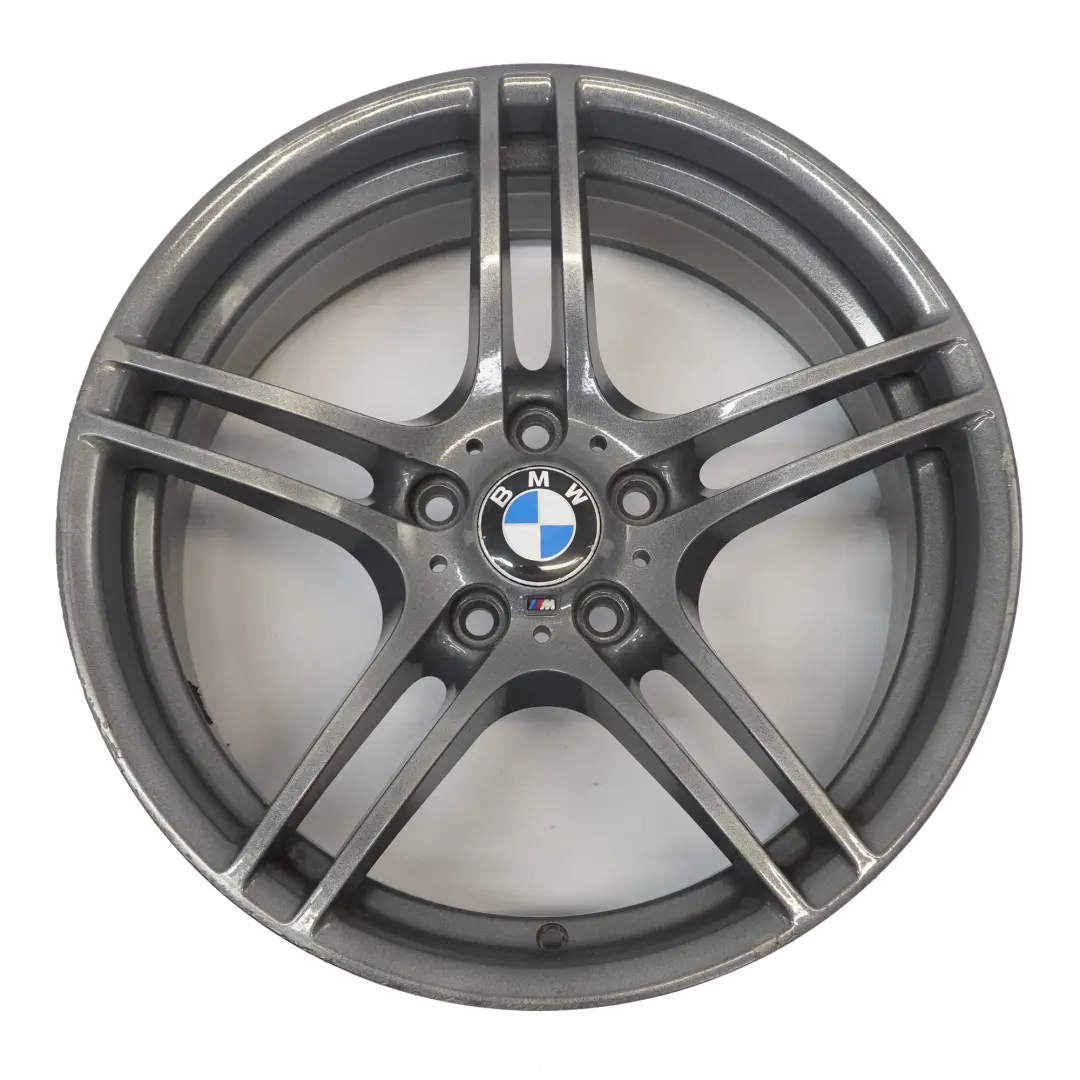Grey Front Wheel Alloy Rim 19" M Double Spoke 313 8J ET:37 to BMW E90 E92 with Part number 6787647 BMW E90 E92 Grey Front Wheel Alloy Rim 19" M Double Spoke 313 8J ET:37 - SKU 6787647-7 - Part number 6787647