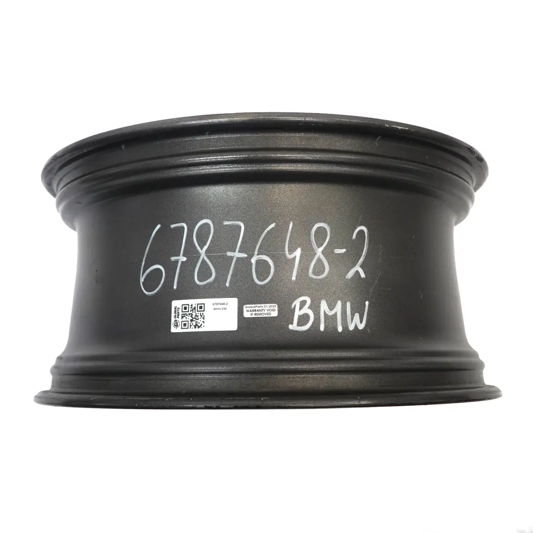 BMW E90 E92 Szara Tylna Felga Aluminiowa 19" M Double 313 9J ET:39 - SKU 6787648-2 - Numer Części 6787648