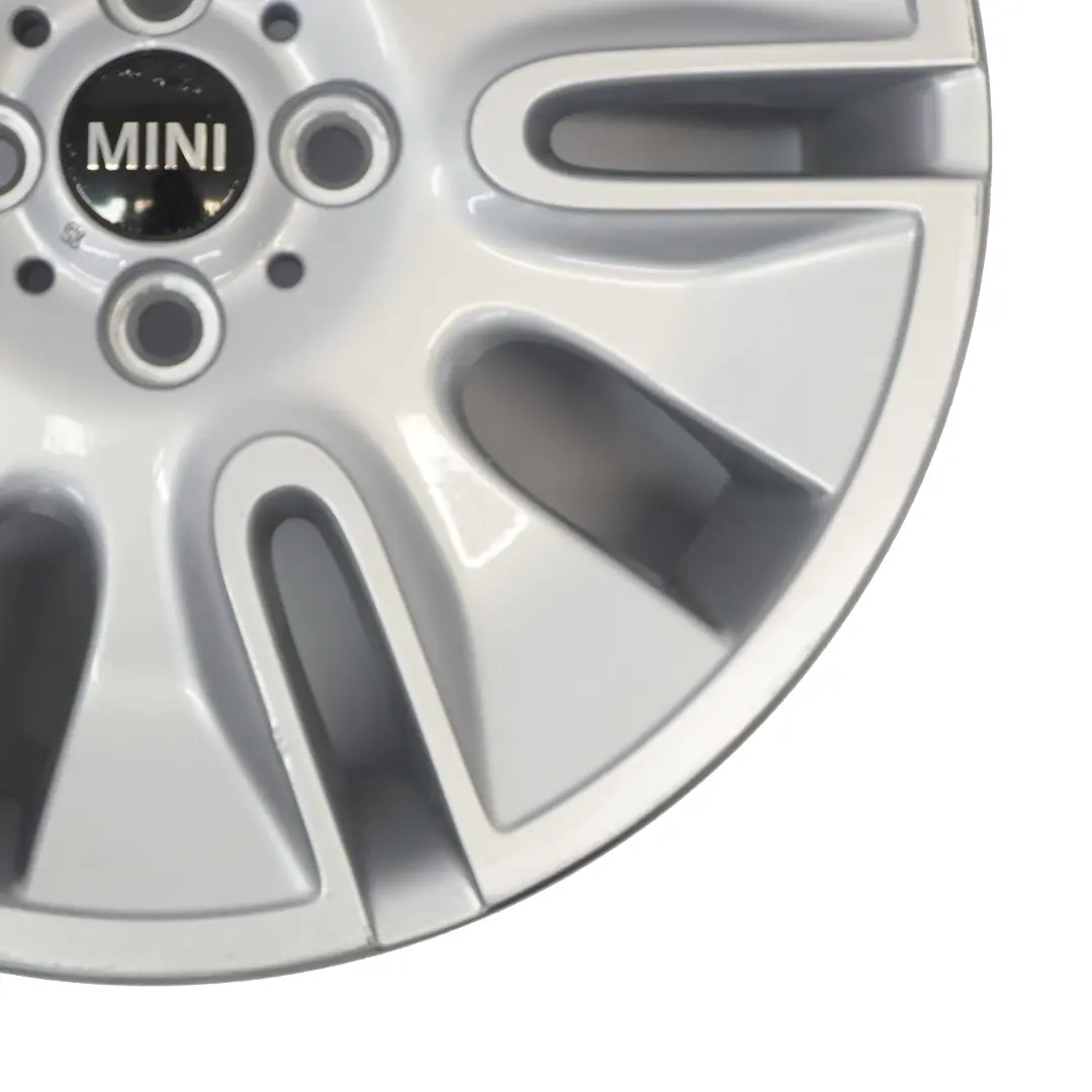 Alloy Rim 17" Mini R55 R56 R57 Silver Shield 7J ET:48 to Silver Wheel with Part number 6789797 Silver Wheel Alloy Rim 17" Mini R55 R56 R57 Silver Shield 7J ET:48 - SKU 6789797-4 - Part number 6789797
