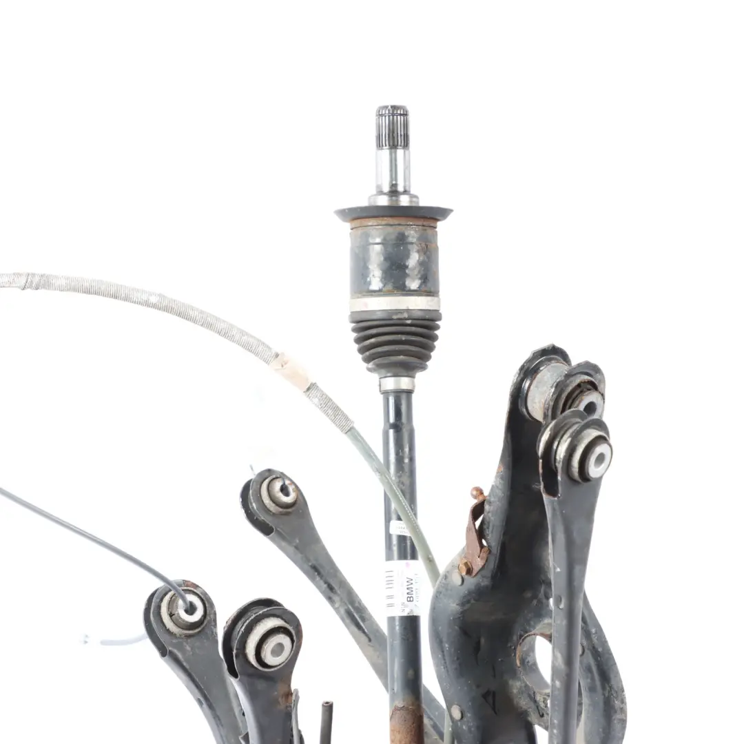 BMW F22 220i N20 Rear Left N/S Leg Suspension Axle Brake Disc Hub Set - SKU 6792515-16 - Part number 6792515