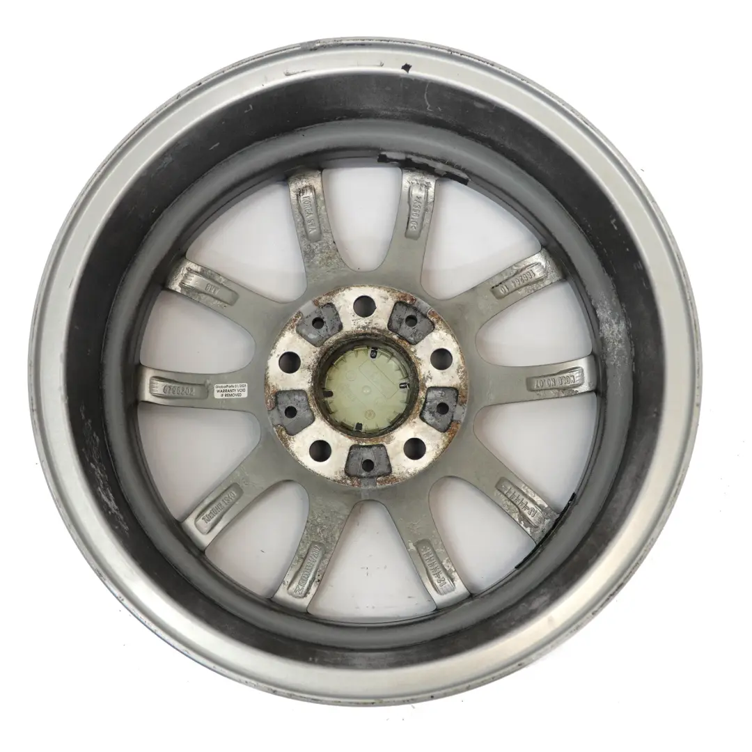 BMW F20 F21 F22 F23 Cerchio in lega nero 16" 7J ET:40 V-Spoke 378 - SKU 6796202-3 - Numero di parte 6796202