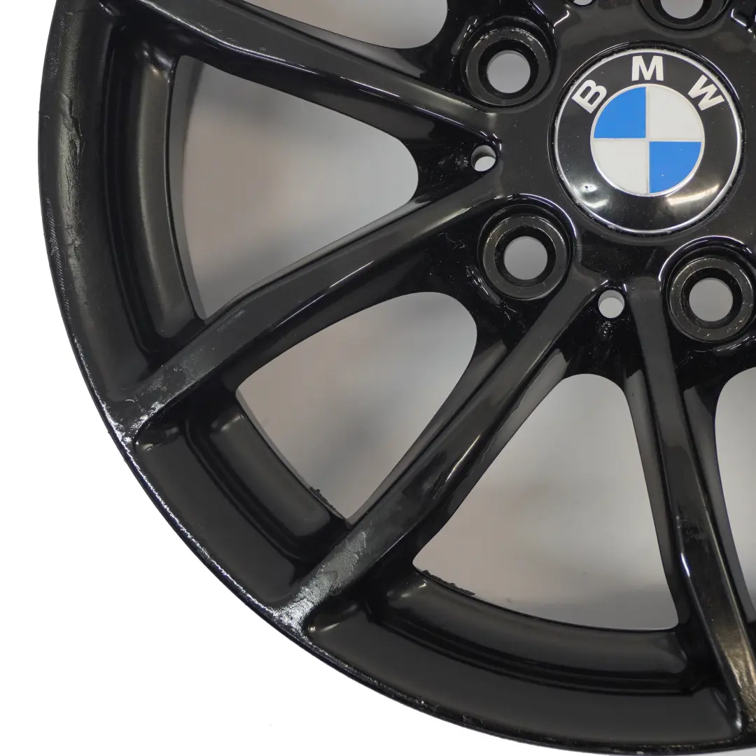 BMW F20 F21 F22 F23 Schwarz Felge 16" 7J ET:40 V-Speiche 378 - SKU 6796202-3 - Teilenummer 6796202