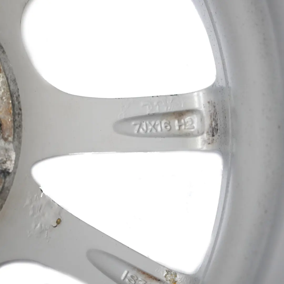 BMW F30 F31 F36 Silver Alloy Wheel Rim 16" 7J ET:31 V-spoke 390 - SKU 6796236-1 - Part number 6796236