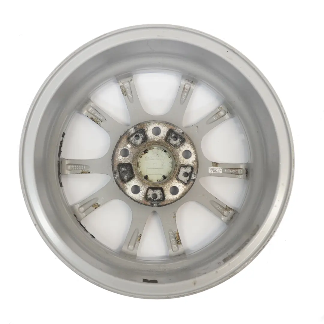 BMW F30 F31 F36 Silver Alloy Wheel Rim 16" 7J ET:31 V-spoke 390 - SKU 6796236-1 - Part number 6796236